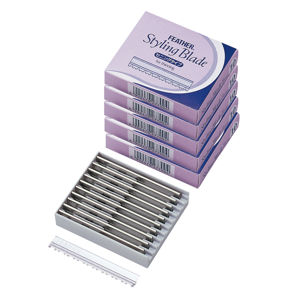 FEATHER Uitdun scheermesjes 5x10st